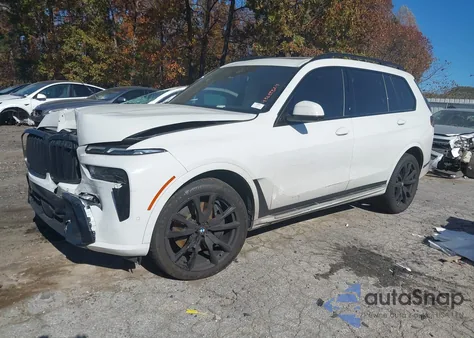 2023 BMW X7 xDrive40I из США, поврежденный, VIN 5UX23EM01P9N95968